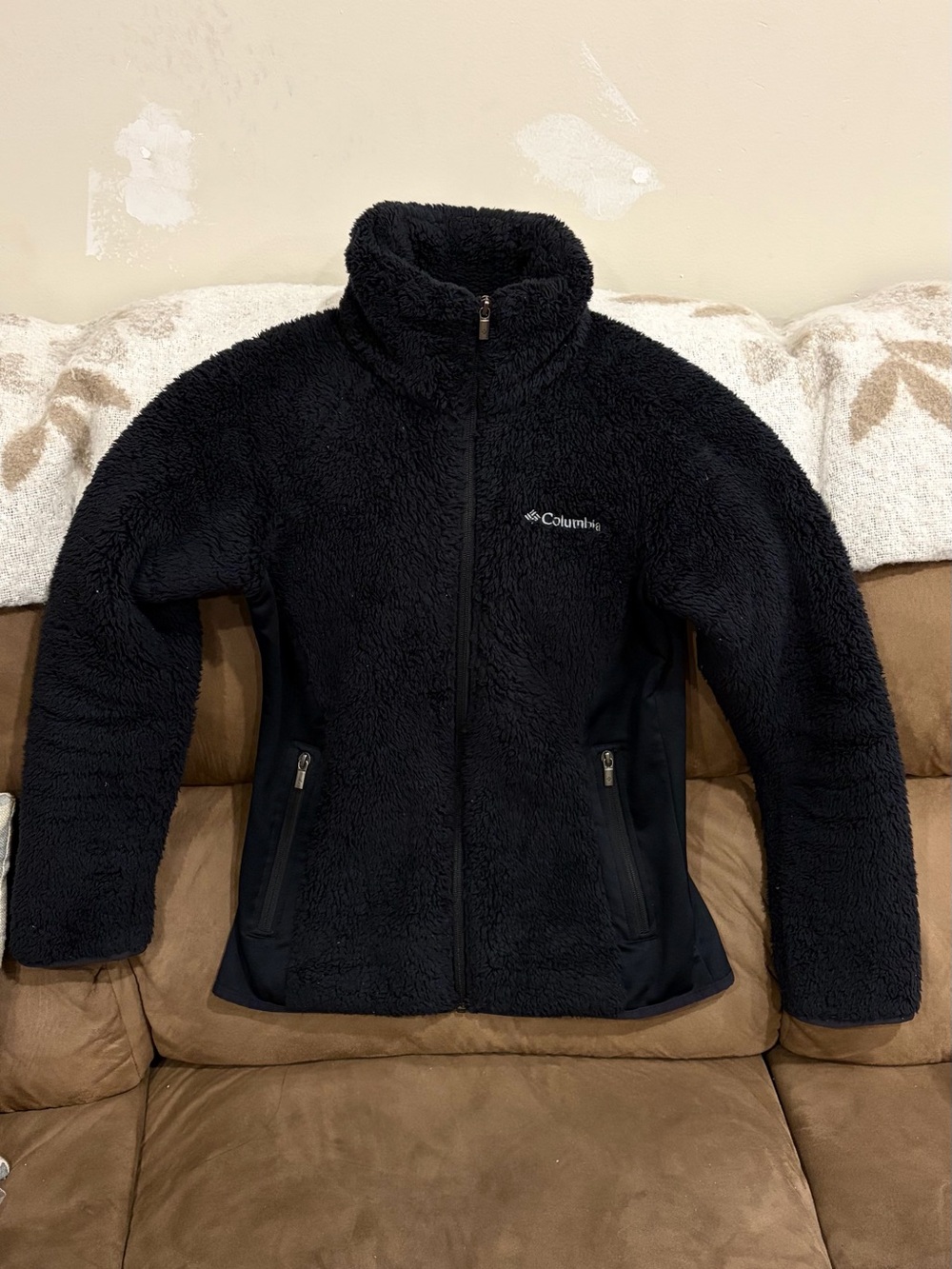 Columbia Women's Black Teddy Fleece Jacket